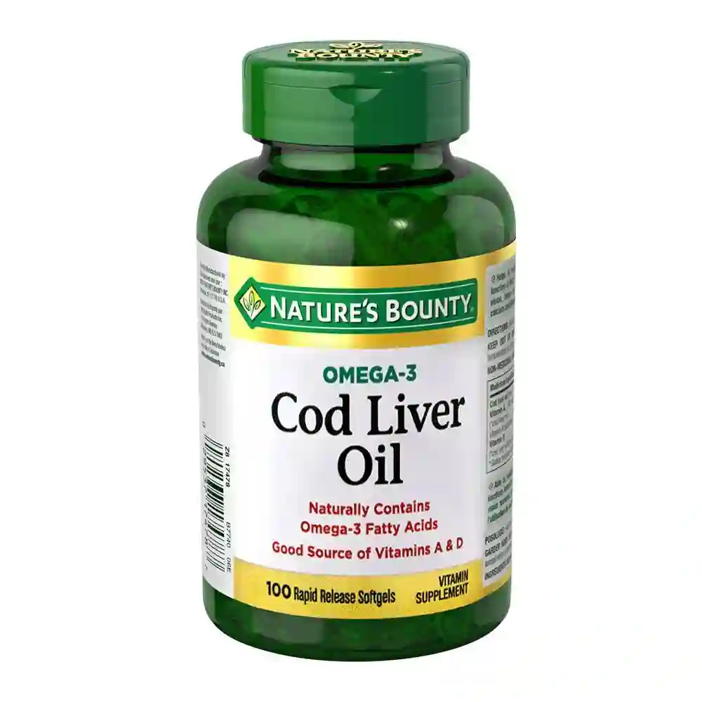 Nature's Bounty Cod Liver Oil (100)